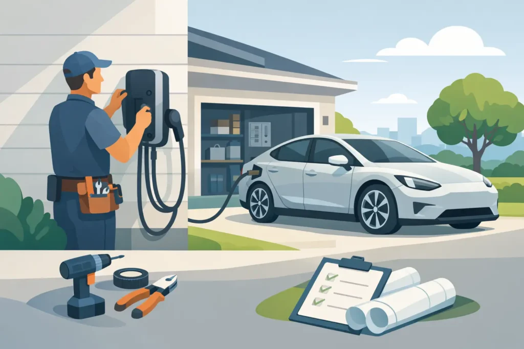 EV Charger Installation for Home, Done Right