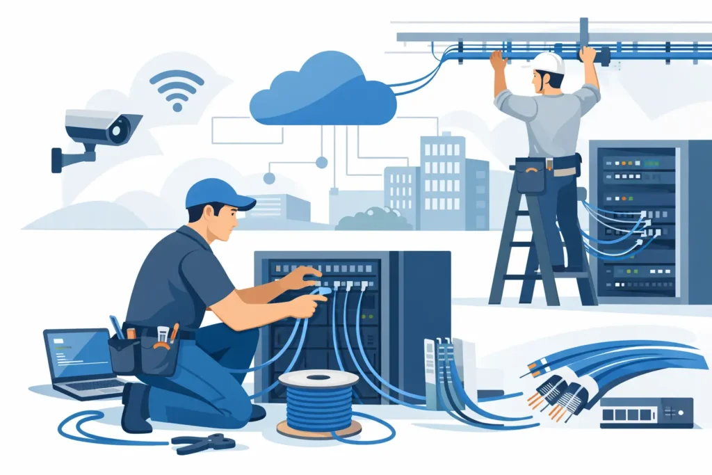 Low Voltage Network Cabling Installation Done Right