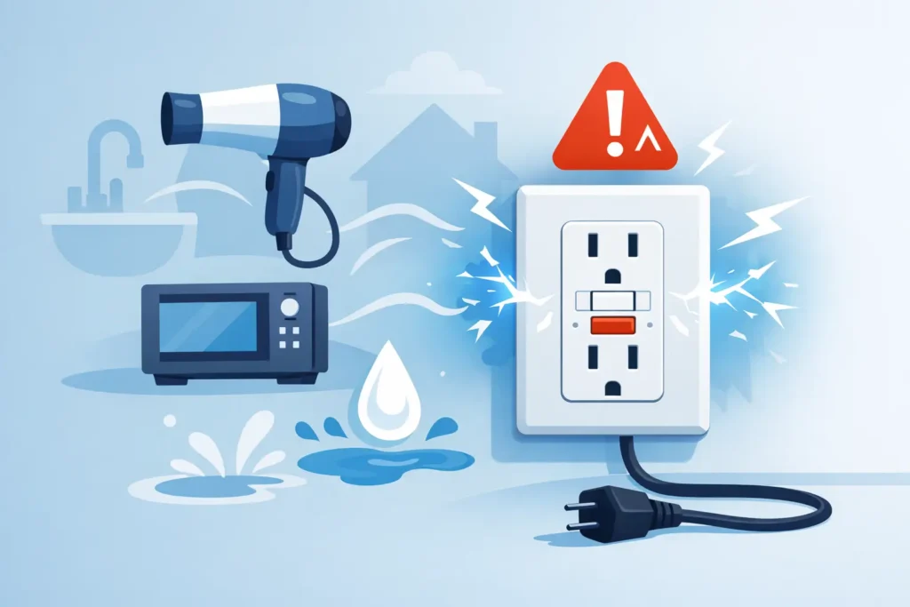 Why Your GFCI Outlet Keeps Tripping Often