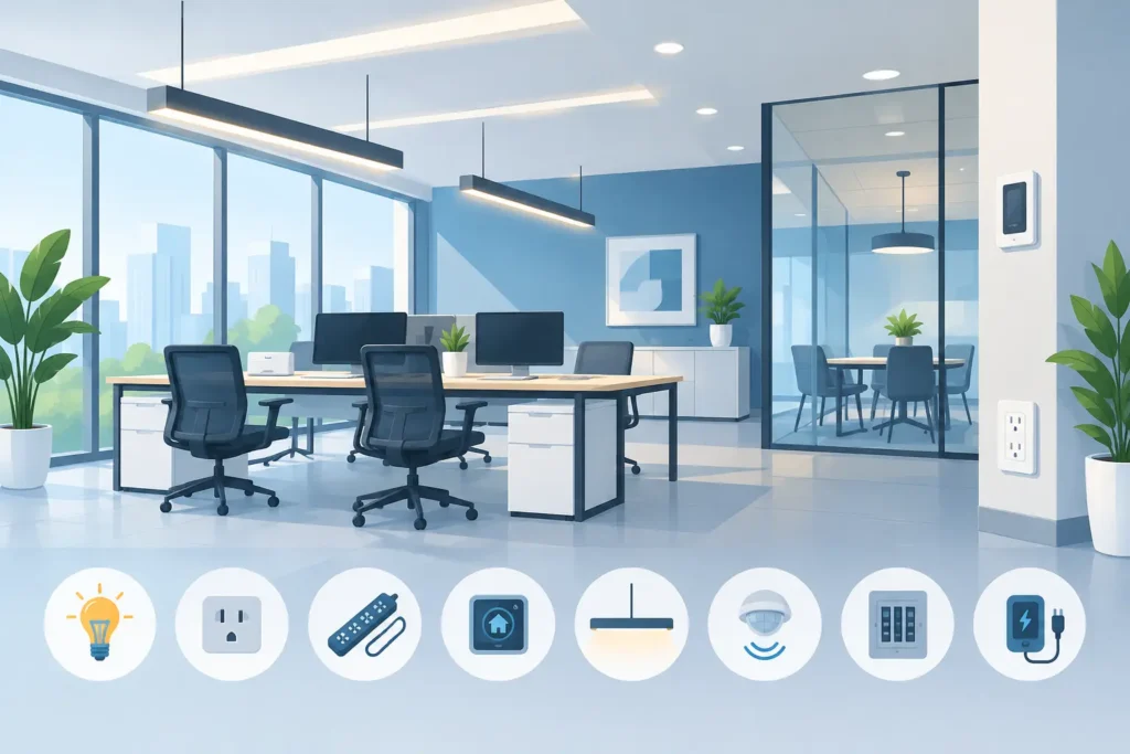8 Best Electrical Features for Offices That Work
