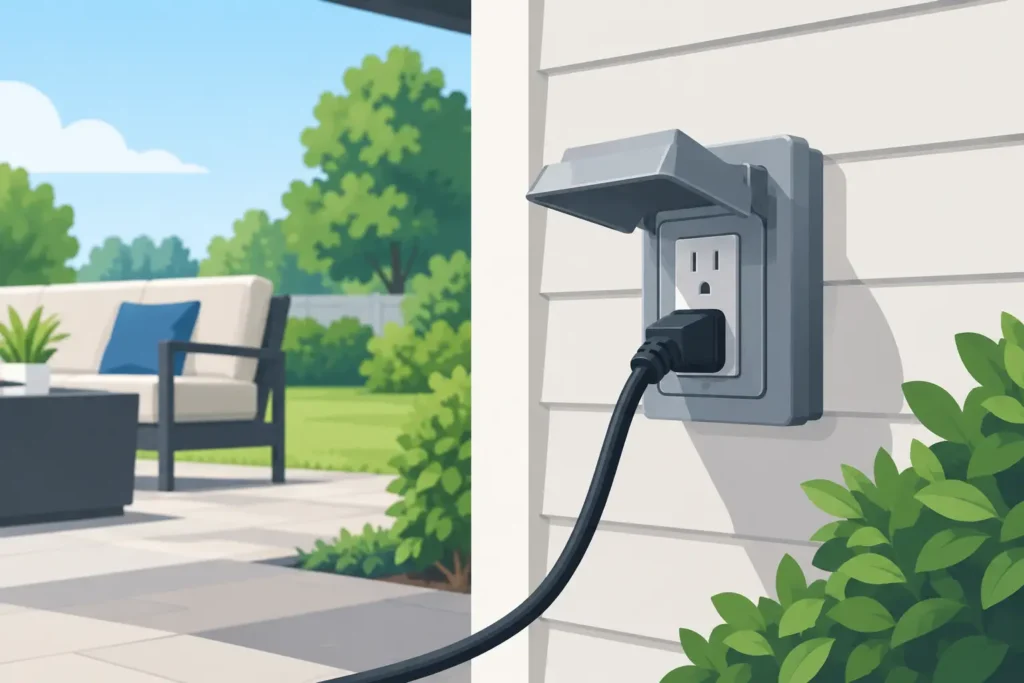 Outdoor Outlet Installation for Safe, Useful Power