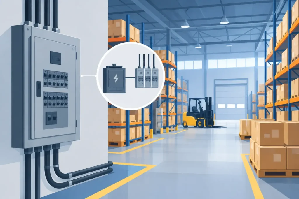 Warehouse Power Distribution Case Study