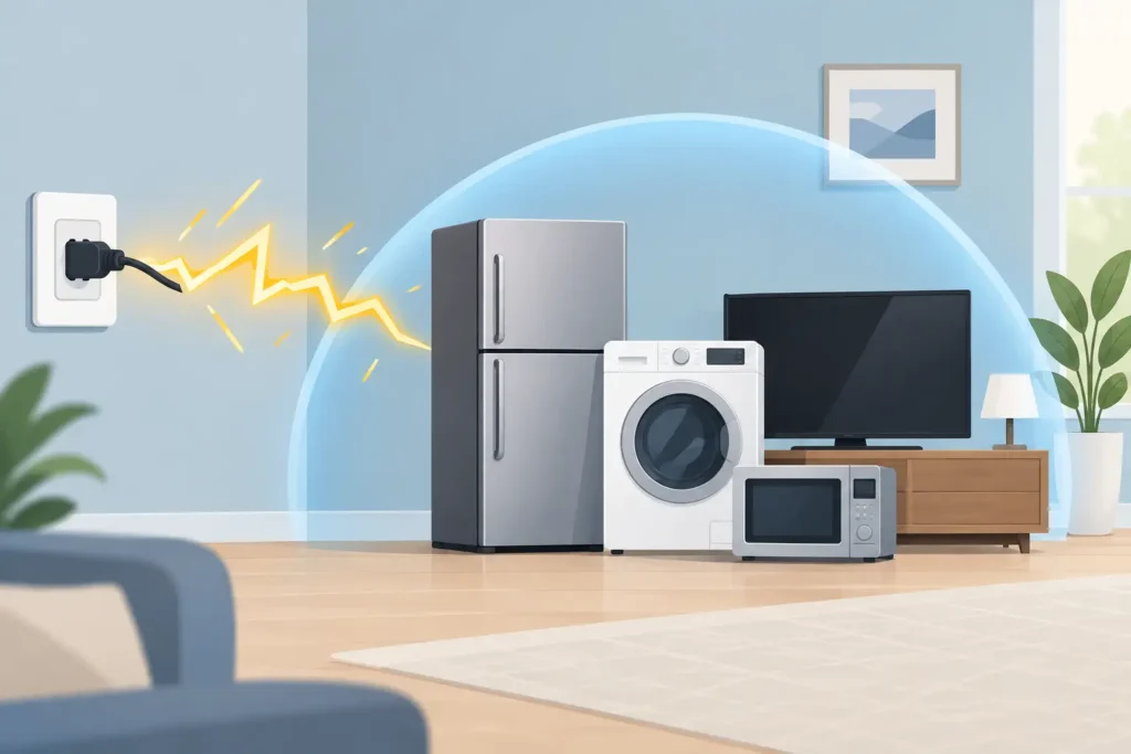 Can Power Surges Damage Appliances at Home?