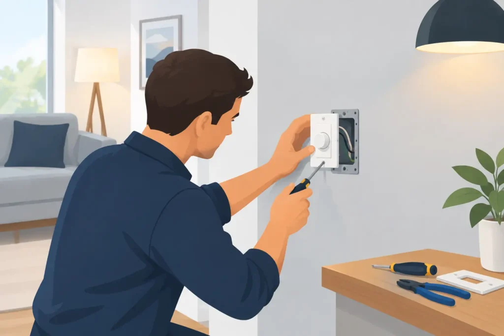 How to Install a Dimmer Safely at Home