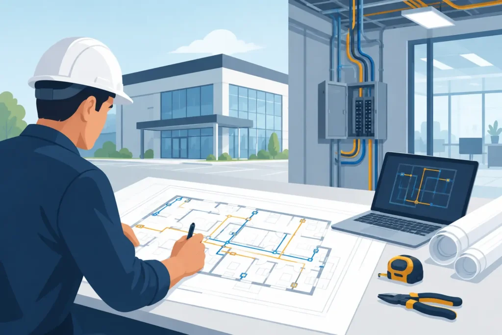 How to Plan Commercial Wiring Without Costly Rework